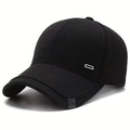 Unisex Silver Buckle Baseball Cap